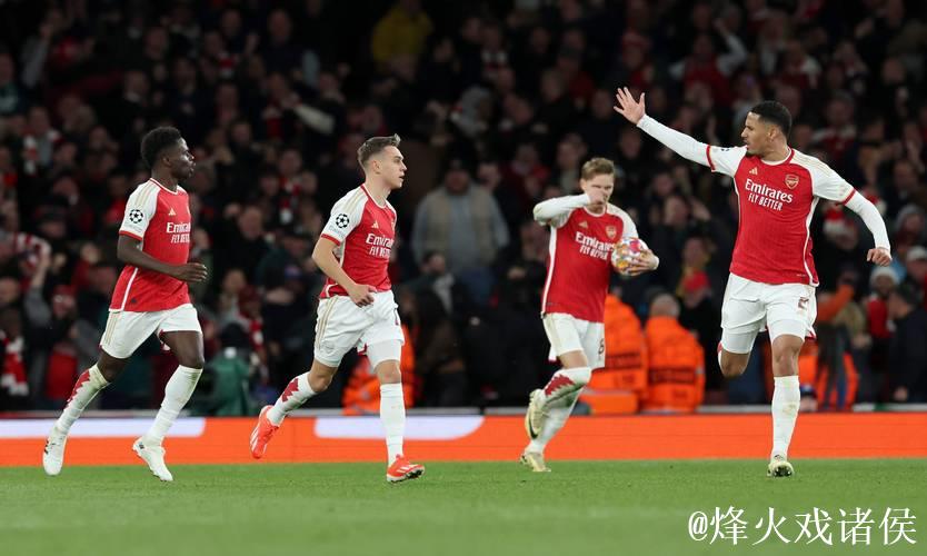 阿尔特塔执教下阿森纳主场欧冠小组赛与联赛10战全胜